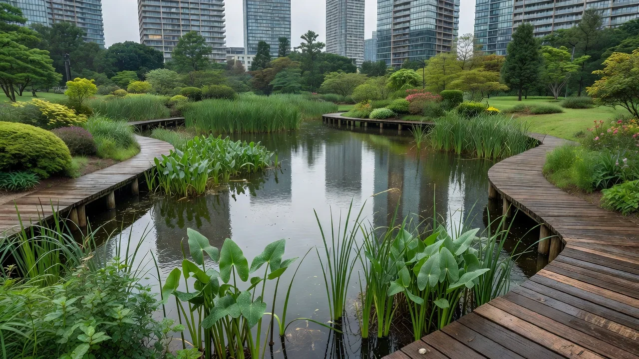 都市型雨水湿地公園